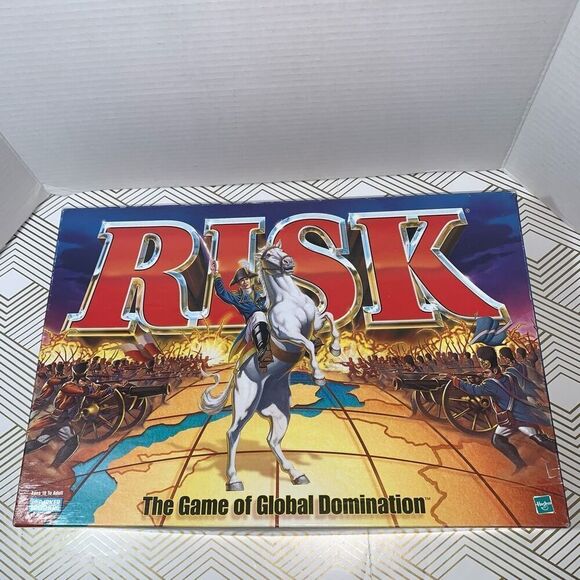 Vintage 1998 Risk Board Game‎ The Game Of Global Domination Complete 2-6 Players - Picture 1 of 4